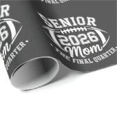 Senior 2026 Mutter Das letzte Viertel Geschenkpapier (Rolleneckpunkt)