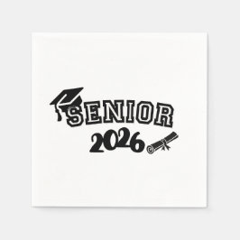Senior 2026 Paper Napkin Serviette