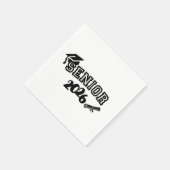 Senior 2026 Papiertaschentuch Serviette (Ecke)