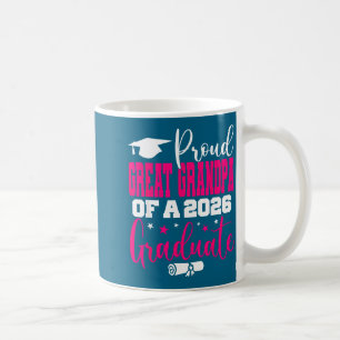 Senior 2026 Stolz Ur-Urgroßvater Grafik Kunst Kaffeetasse