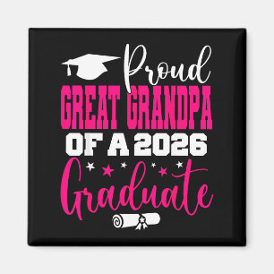 Senior 2026 Stolz Ururgroßvater Design Magnet