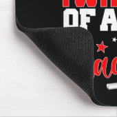 Senior 2026 Stolze Pflegemutter eines Abiturienten Mousepad (Ecke)