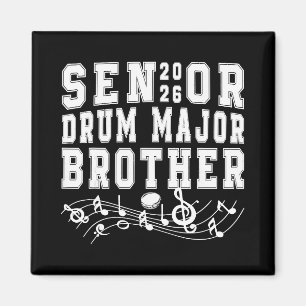 Senior 2026 Tambourmajor Bruder Abschluss Absolven Magnet