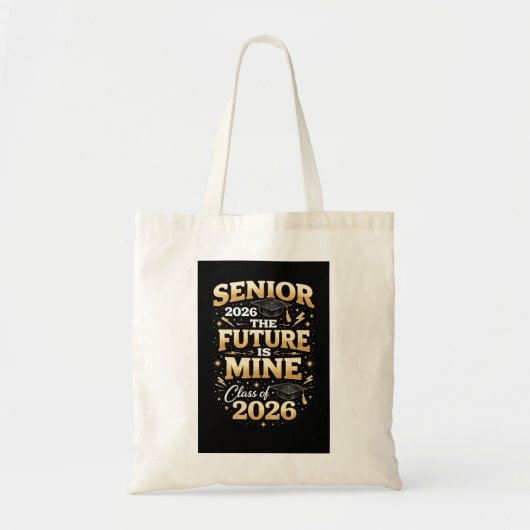 Senior 2026 – The Future is Mine Tragetasche (Vorne)