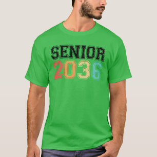 Senior 2036 Retro Vintage Geschenk T-Shirt