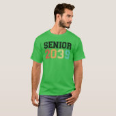 Senior 2039 Retro Vintage friends T-Shirt (Vorne ganz)