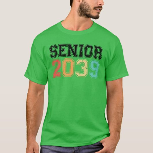 Senior 2039 Retro Vintage friends T-Shirt (Vorderseite)