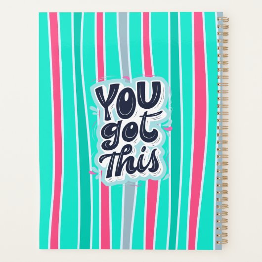 Senior '24 Undated Planner Planer (Rückseite)