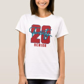 Senior 26 PNG, Class of 2026, Senior 2026 T-Shirt (Vorderseite)