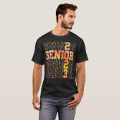 Senior Abschluss Class of 2023 Gefärbte Krawatte S T-Shirt (Vorne ganz)
