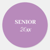 SENIOR Abschluss Stickers (Vorderseite)