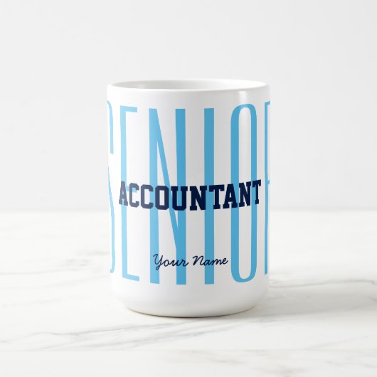 "SENIOR ACCOUNTANT" KAFFEETASSE (Mittel)