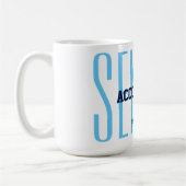 "SENIOR ACCOUNTANT" KAFFEETASSE (Links)