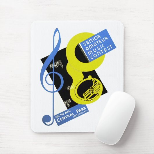 Senior Amateur Music Contest Mousepad (Mit Mouse)
