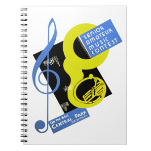 Senior Amateur Music Contest Notizblock