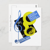 Senior Amateur Music Contest Postkarte (Vorne/Hinten)