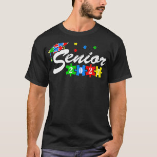 Senior Autism Absolvent 2022 Für Autistische Teena T-Shirt