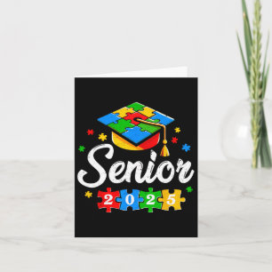 Senior Autism Graduate 2025 Autism Abschluss Seni Karte