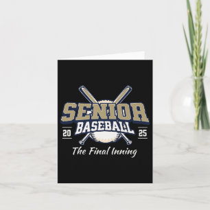 Senior Baseball 2025 Die finale Prämie Karte