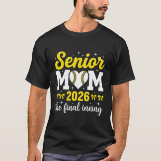 Senior Baseball-Mama 2026 T-Shirt
