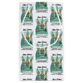 Senior Birthday Kleine Geschenktasche Kleine Geschenktüte (Rückseite)