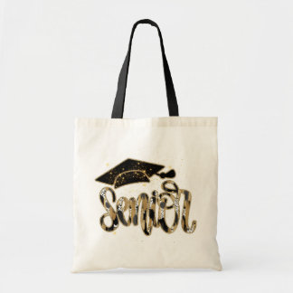 Senior Black and Gold Tasche