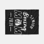 Senior Boxing Mama 2026 Senior Mama CL of 2026 Fleecedecke (Vorderseite (Horizontal))