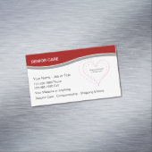 Senior Care Modern Business Card Magnete (Beispiel)