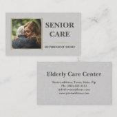 Senior Care Rentirement Zuhause Ältere Dienste Visitenkarte (Vorne/Hinten)