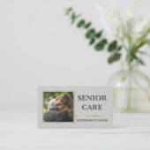 Senior Care Rentirement Zuhause Ältere Dienste Visitenkarte (Stehend Vorderseite)