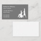 Senior Caregier Services Visitenkarte (Vorne/Hinten)