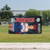 Senior Cheer Custom Cheerleading Team Photo Banner (Insitu)
