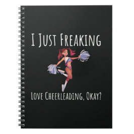 Senior Cheer Gifts High School Cheerleading Sports Notizblock