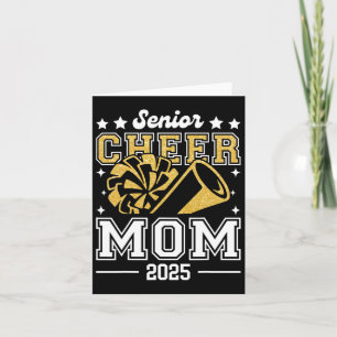 Senior Cheer Mama 2025 Abschluss Support Cheerlead Karte