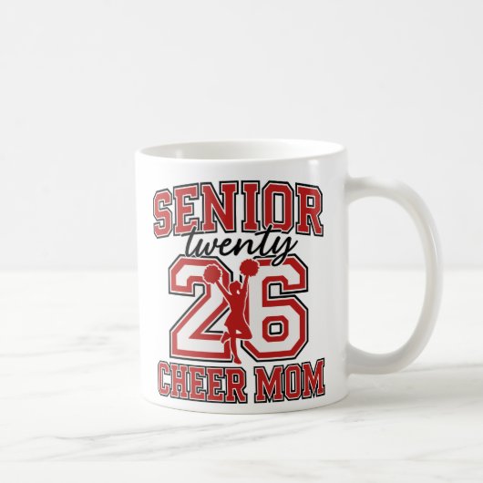 Senior-Cheer-Mutter 2026 – Stolze Unterstützerin e Kaffeetasse (Rechts)