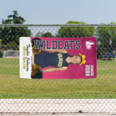 Senior Cheer Team Custom Sports Cheerleading Photo Banner (Insitu)