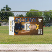 Senior Cheer Team Custom Sports Photo Cheerleading Banner (Insitu)