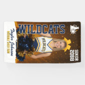 Senior Cheer Team Custom Sports Photo Cheerleading Banner (Horizontal)