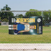 Senior Cheerleader Custom Cheer Team Photo Banner (Insitu)