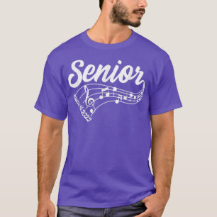 Senior Choir Band Orchestra Class of 2022 Music Tr T-Shirt