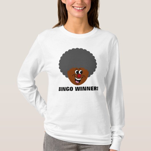 Senior Citizen Centre Bingo Night Prize Gewinner T-Shirt (Vorderseite)