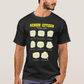 Senior Citizen Sims Code Ältere Alte T-Shirt (Vorderseite)