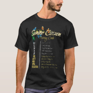 Senior Citizen Sims Code Grandpa Butterfly Nat T-Shirt