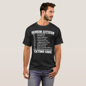 Senior Citizen Sims Code Retirement Old Man T-Shirt (Vorne ganz)