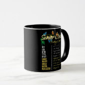Senior-Citizen-Textcode Lustiger Opa Tasse (VorderseiteRechts)