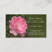 Senior Citizens Services und Pet Care Foto Visitenkarte (Rückseite)