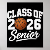 Senior Cl 2026 Basketball Champion School Spirit A Poster (Vorne)