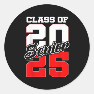 Senior CL of 2025 Abschluss Gift 2025 Graduate ich Runder Aufkleber