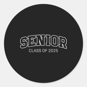 Senior CL of 2025 Abschluss Gifts Graduate 25 Runder Aufkleber
