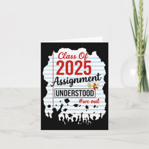 Senior CL of 2025 Abschluss Uni Grad School G Karte